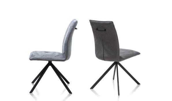 design stoel, stof bekleed